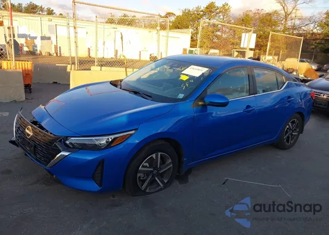 2025 Nissan Sentra Sv из США, поврежденный, VIN 3N1AB8CV4SY351901